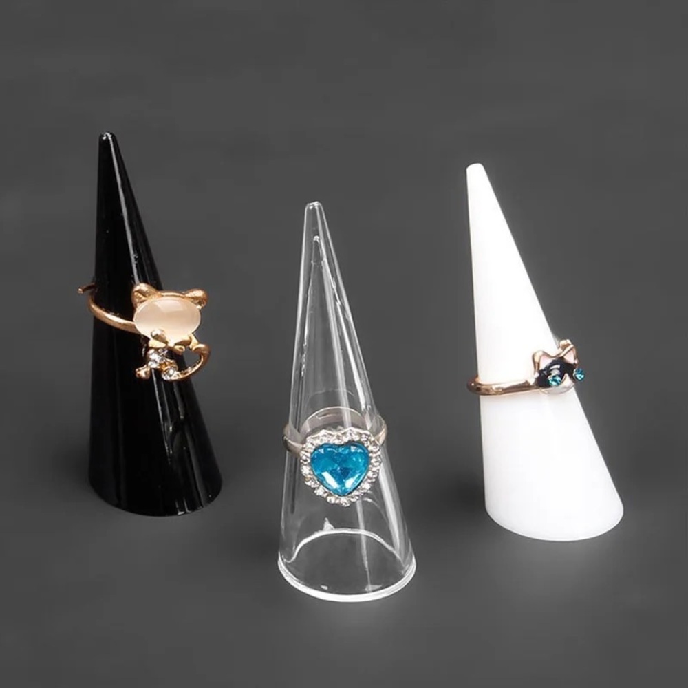 Ring Display Cone White For Window Display Photo Tool